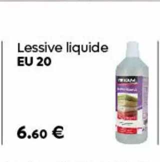 Lessive Liquide Eu 20