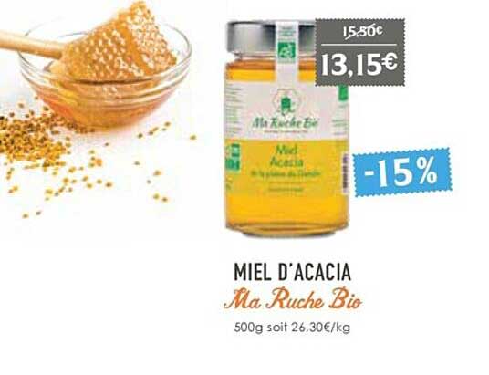 miel d'acacia ma ruche bio