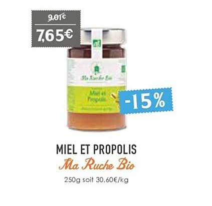 miel et propolis ma ruche bio