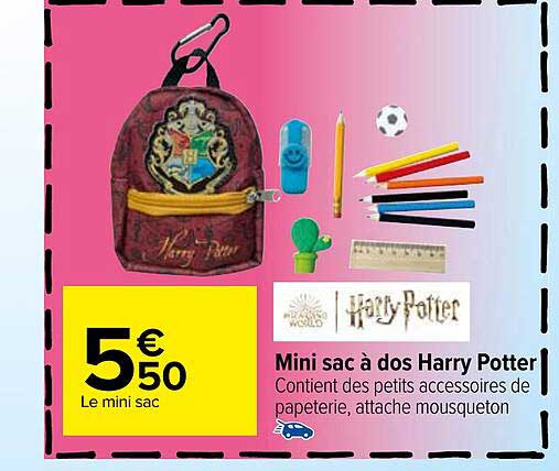 mini sac à dos harry potter