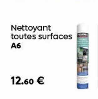 Nettoyant Toutes Surfaces A6