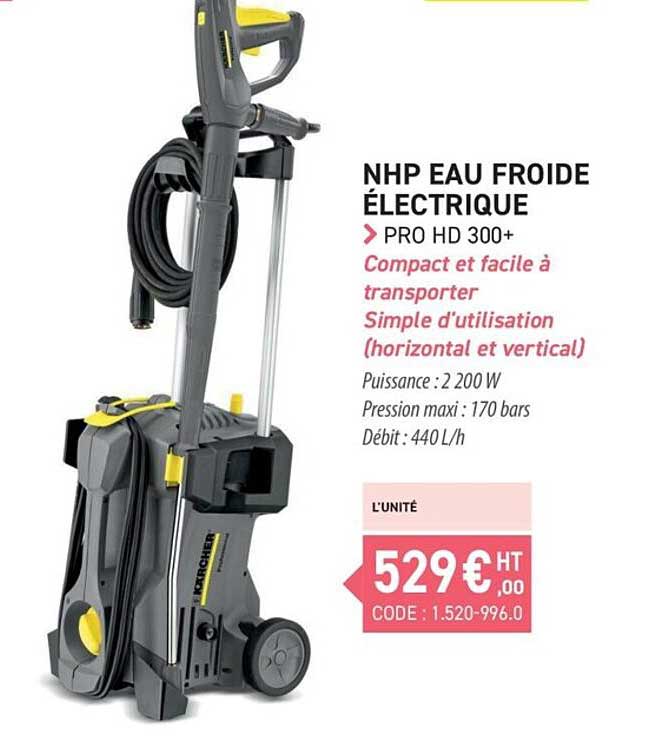 Nhp Eau Froide électrique - Pro Hd 300+