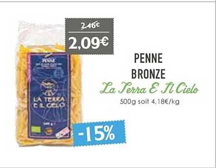 penne bronze la terra e il cielo