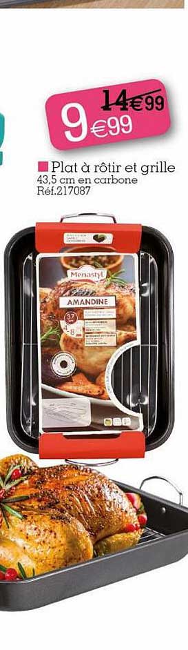 Plat à Rôtir Et Grille