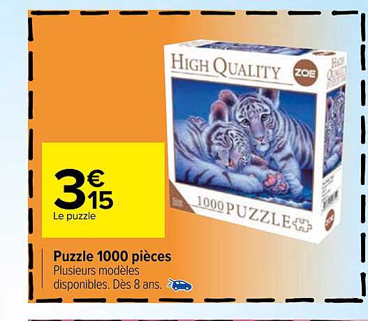Puzzle 1000 Pièces