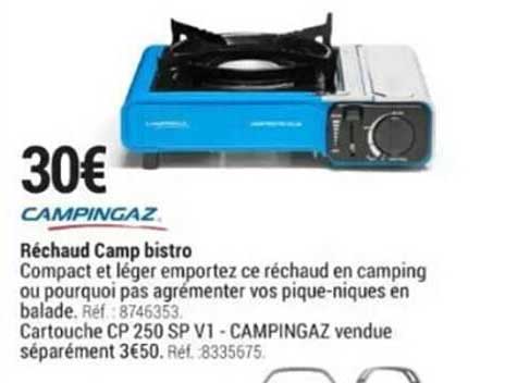 réchaud camp bistro campingaz