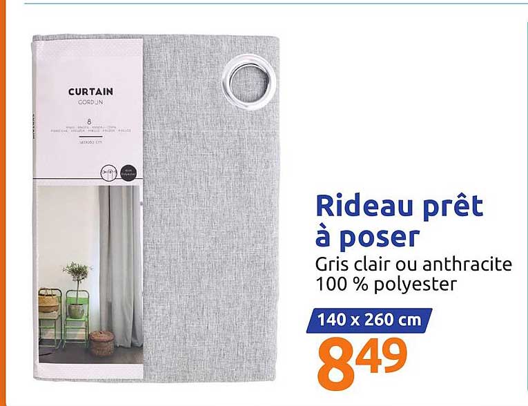 Rideau Prêt à Poser