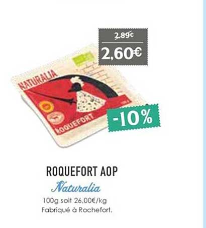 Roquefort Aop Naturalia
