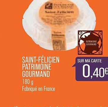 saint-félicien patrimoine gourmand