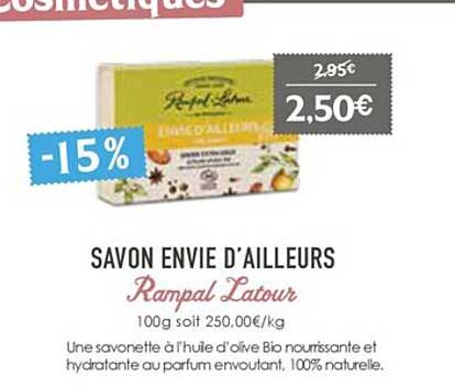 savon envie d'ailleurs rampal latour