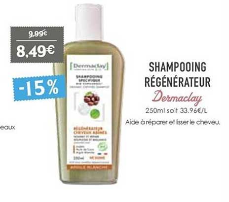 Shampooing Régénérateur Dermaclay