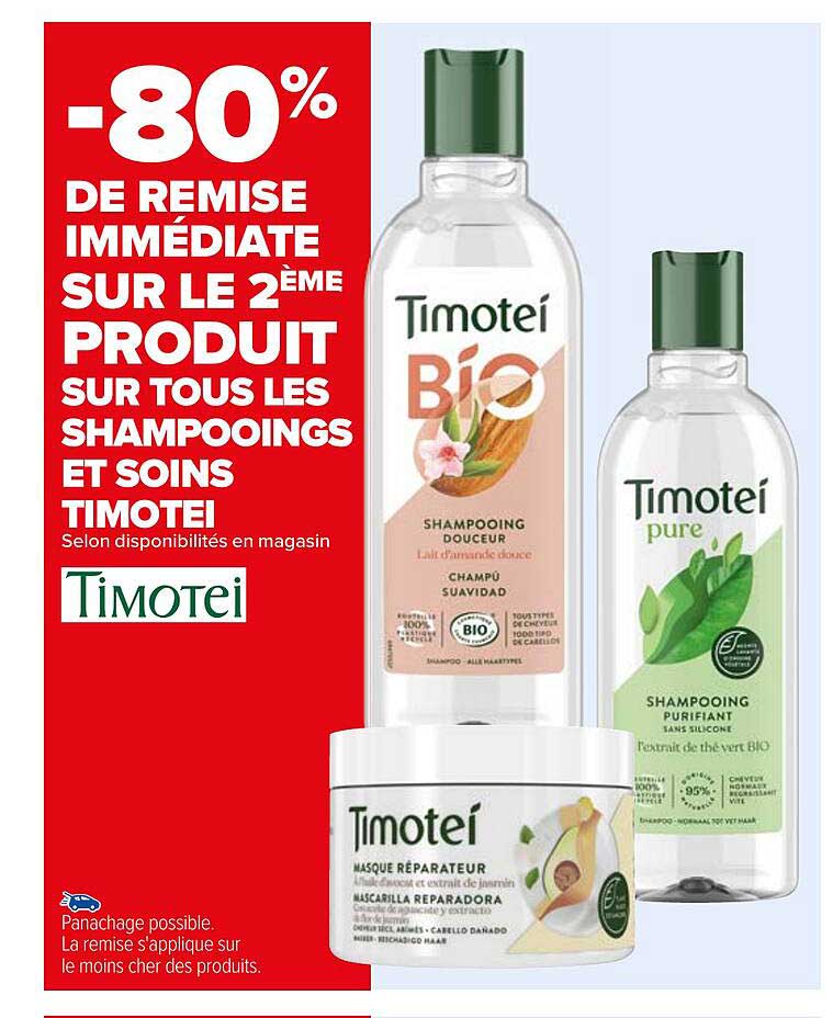 Shampooings Et Soins Timotei