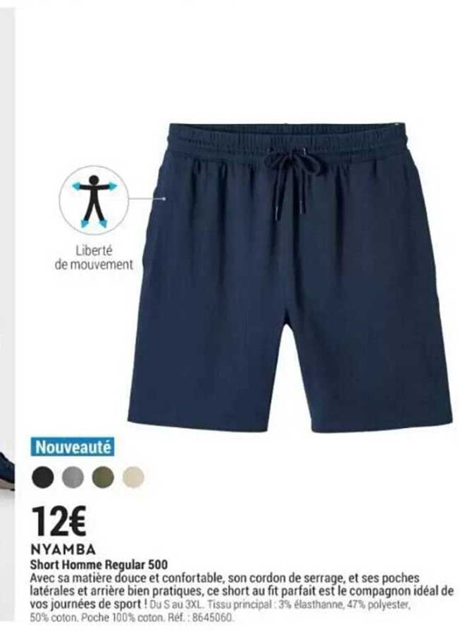 short homme regular 500 nyamba