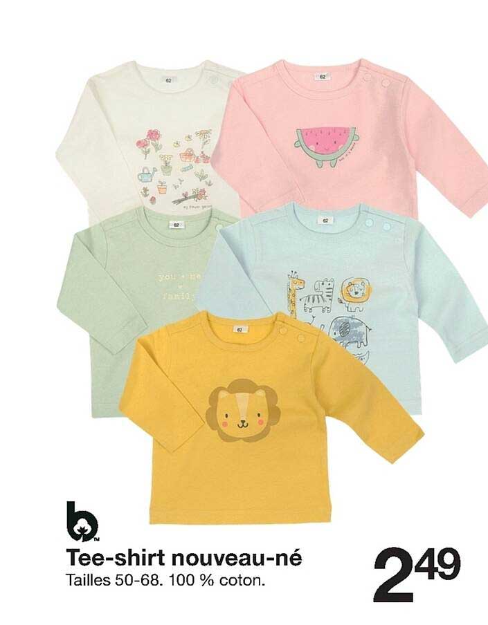 tee-shirt nouveau-né