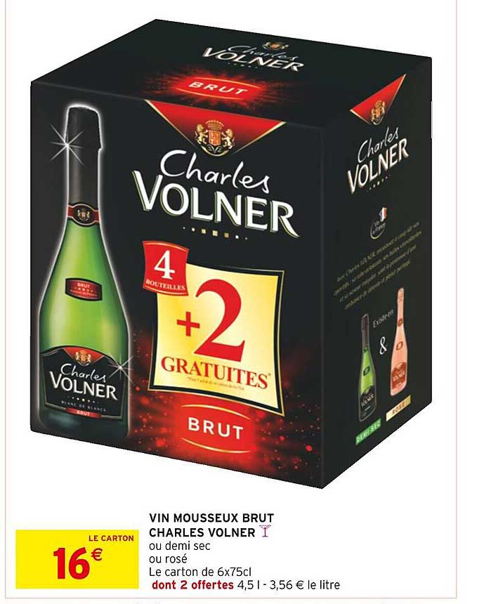 vin mousseux brut charles volner