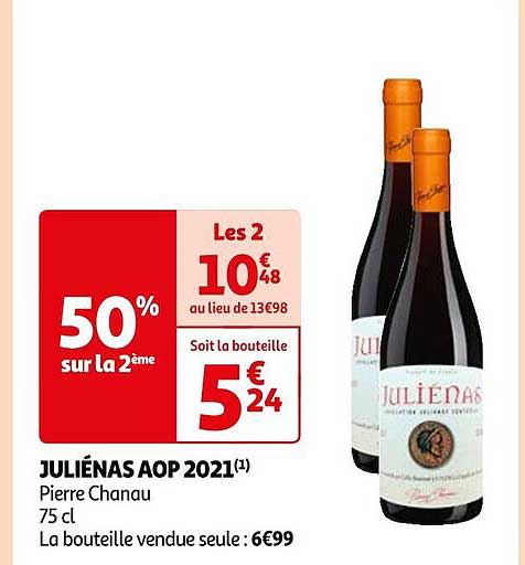 juliénas aop 2021 pierre chanau