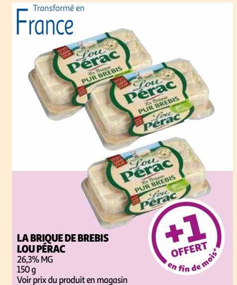 la brique de brebis lou pérac