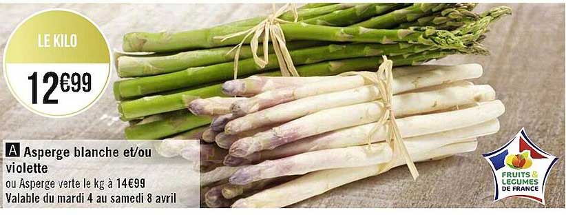 Asperge Blanche Et-ou Violette