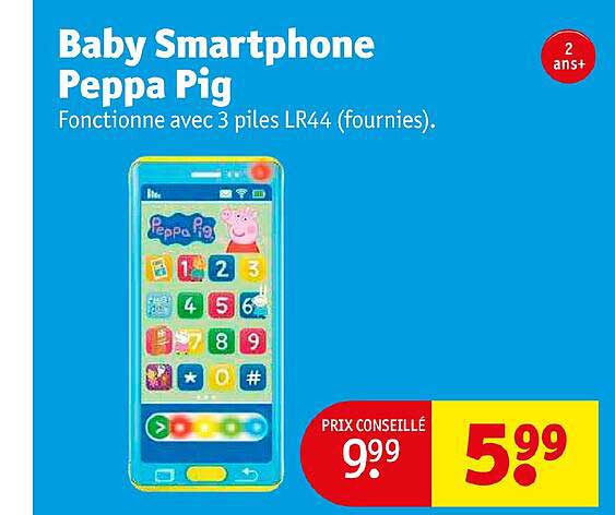 baby smartphone peppa pig