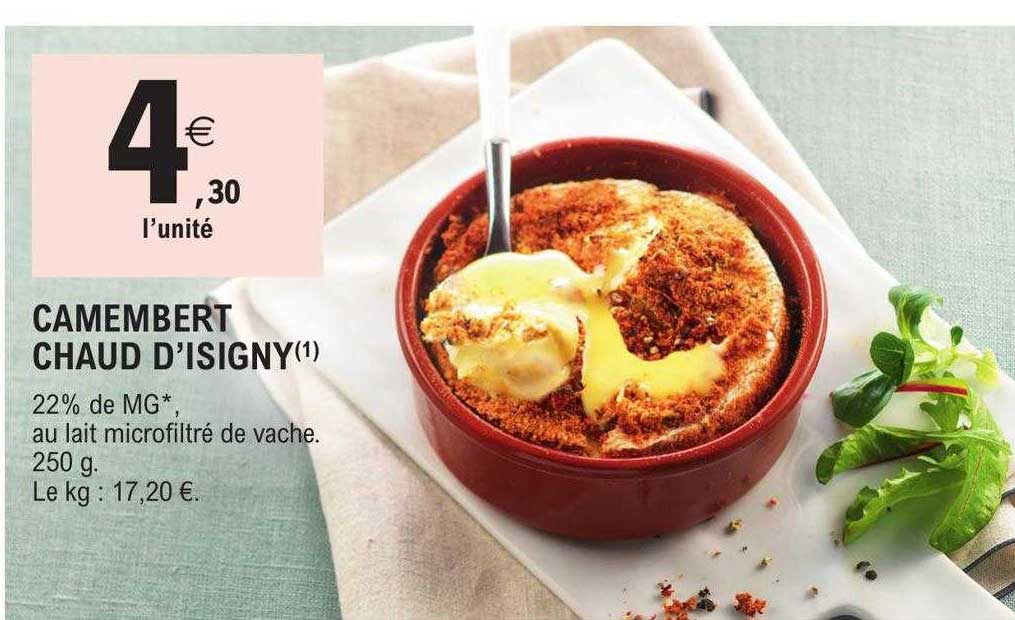 Camembert Chaud D'isigny