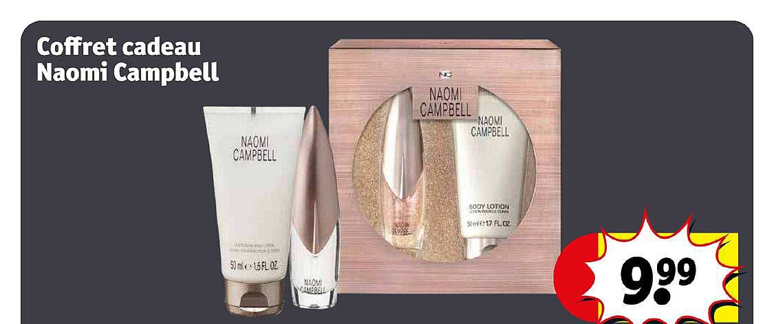 coffret cadeau naomi campbell