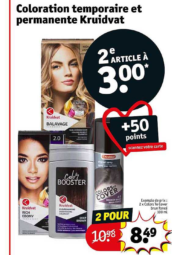 Coloration Temporaire Et Permanente Kruidvat