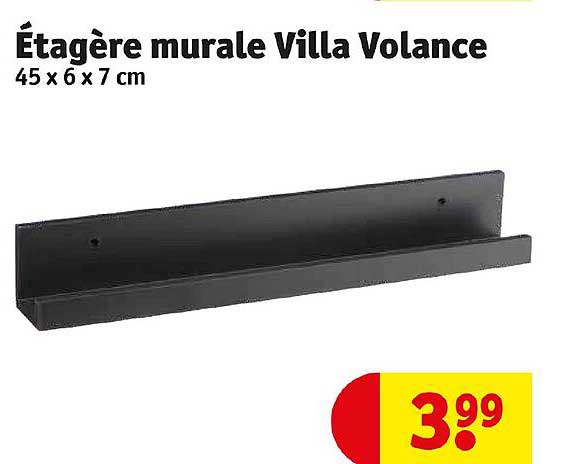 étagère murale villa volance