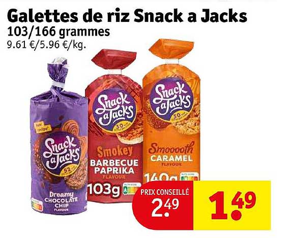 galettes de riz snack a jacks