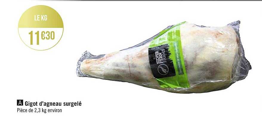 Gigot D'agneau Surgelé