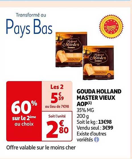 gouda holland master vieux aop