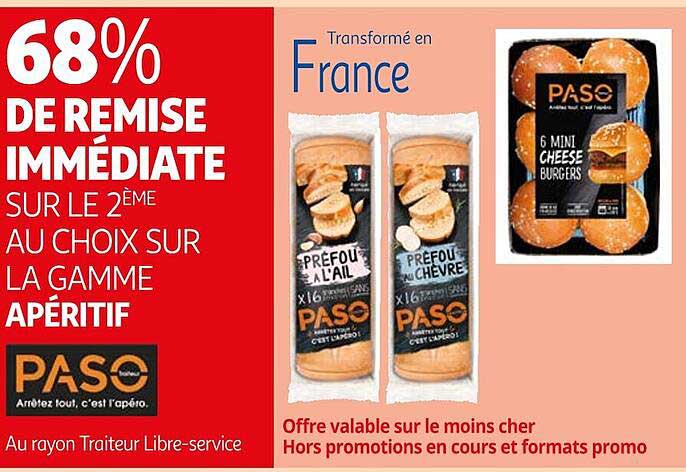 La Gamme Apéritif Paso