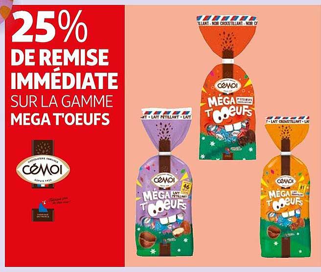 La Gamme Méga T'œufs Cémoi