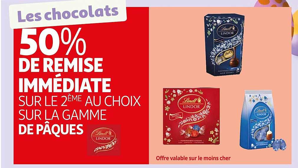 La Gamme De Pâques Lindor Lindt
