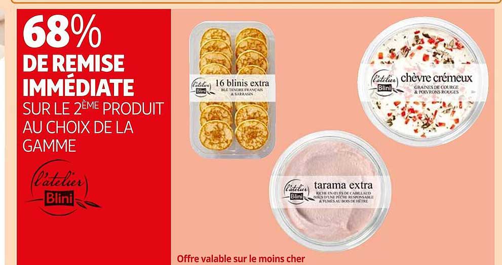 la gamme l'atelier blini