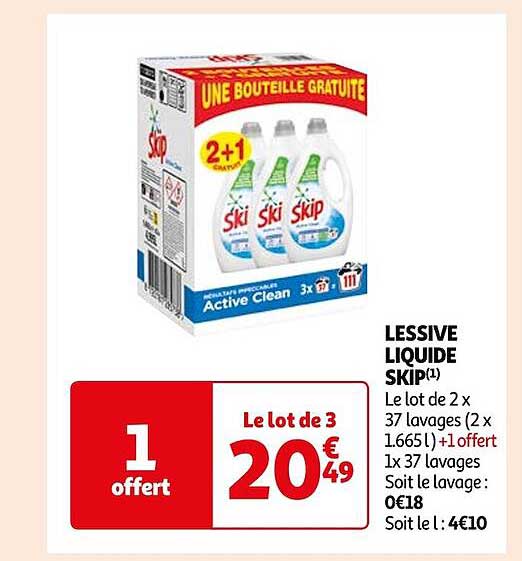 Lessive Liquide Skip
