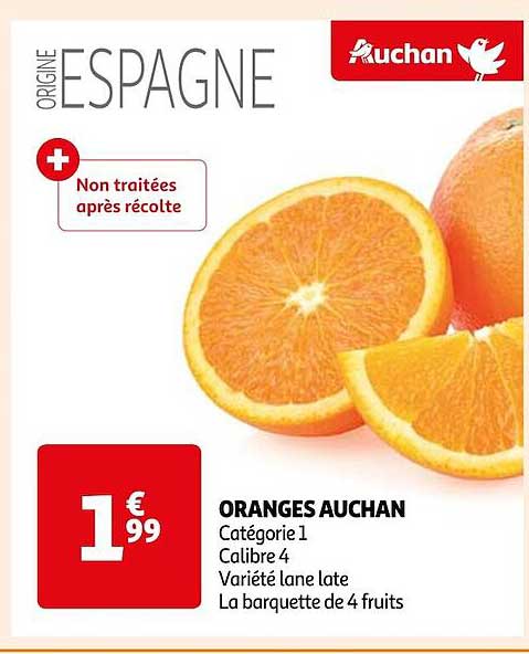 Oranges Auchan