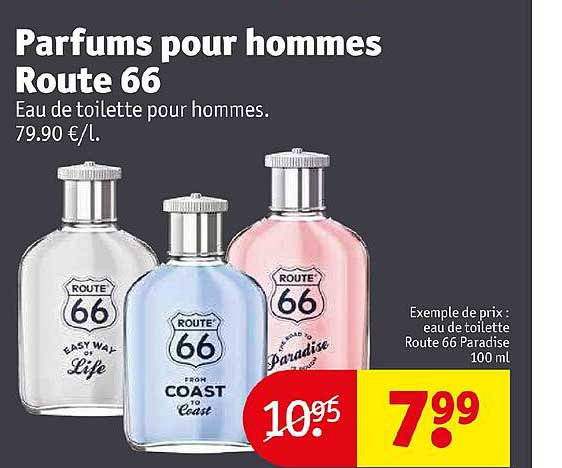 parfums pour hommes route 66