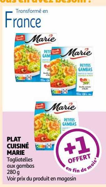 Plat Cuisiné Marie