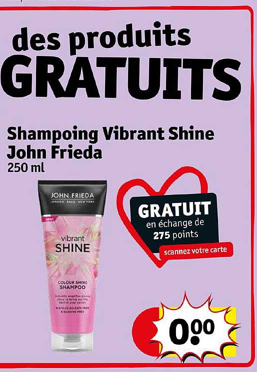 shampoing vibrant shine john frieda
