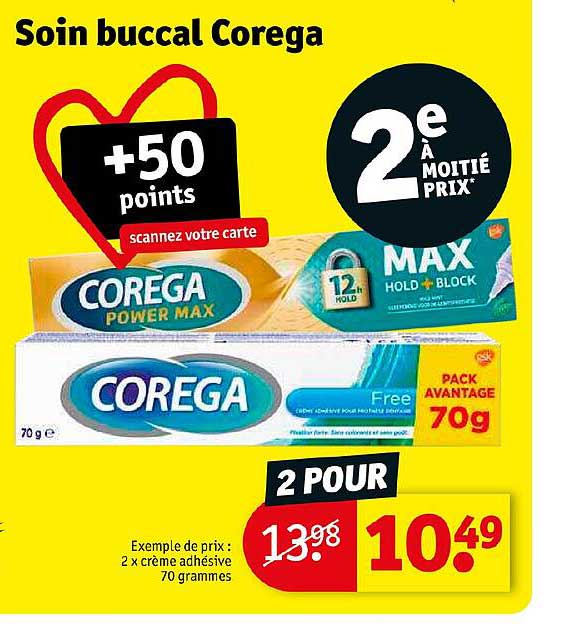 soin buccal corega