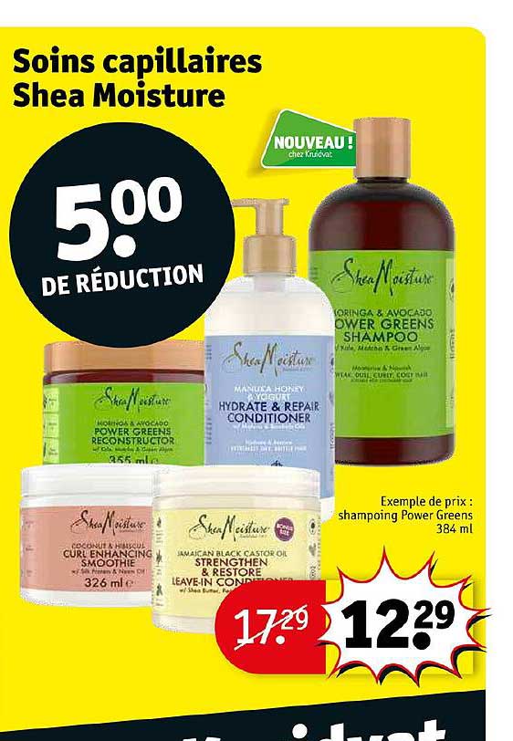 soins capillaires shea moisture