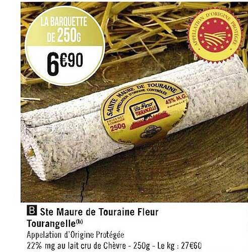 ste maure de touraine fleur tourangelle