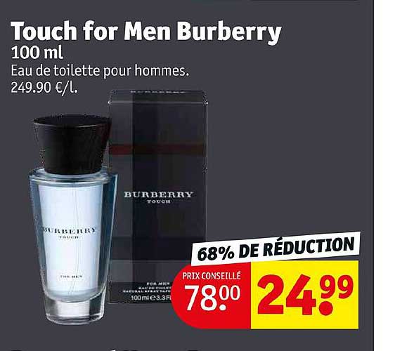 touch for men burberry