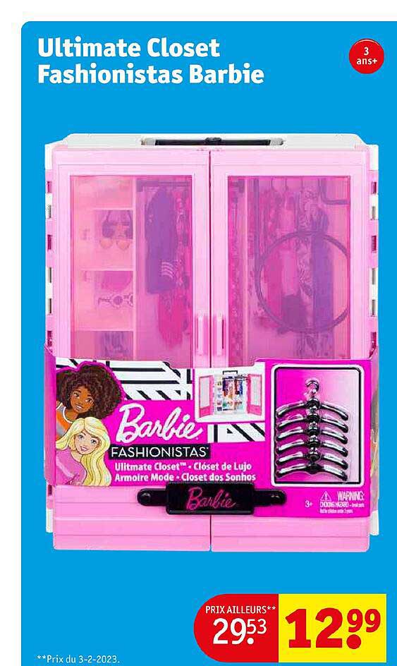 ultimate closet fashionistas barbie