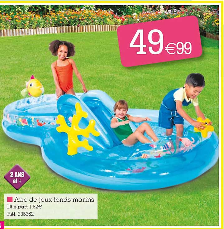 aire de jeux fonds marins