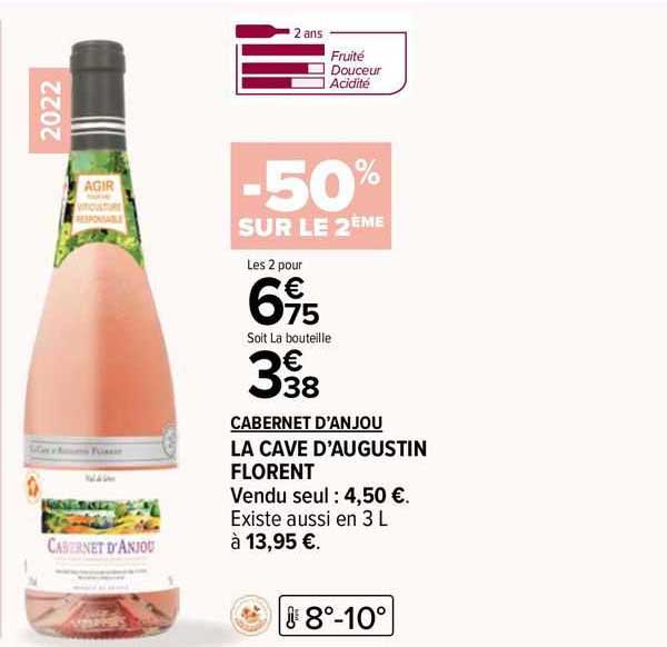 cabernet d'anjou la cave d'augustin florent
