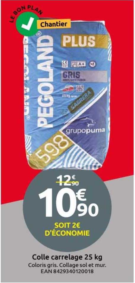 Colle Carrelage 25 Kg