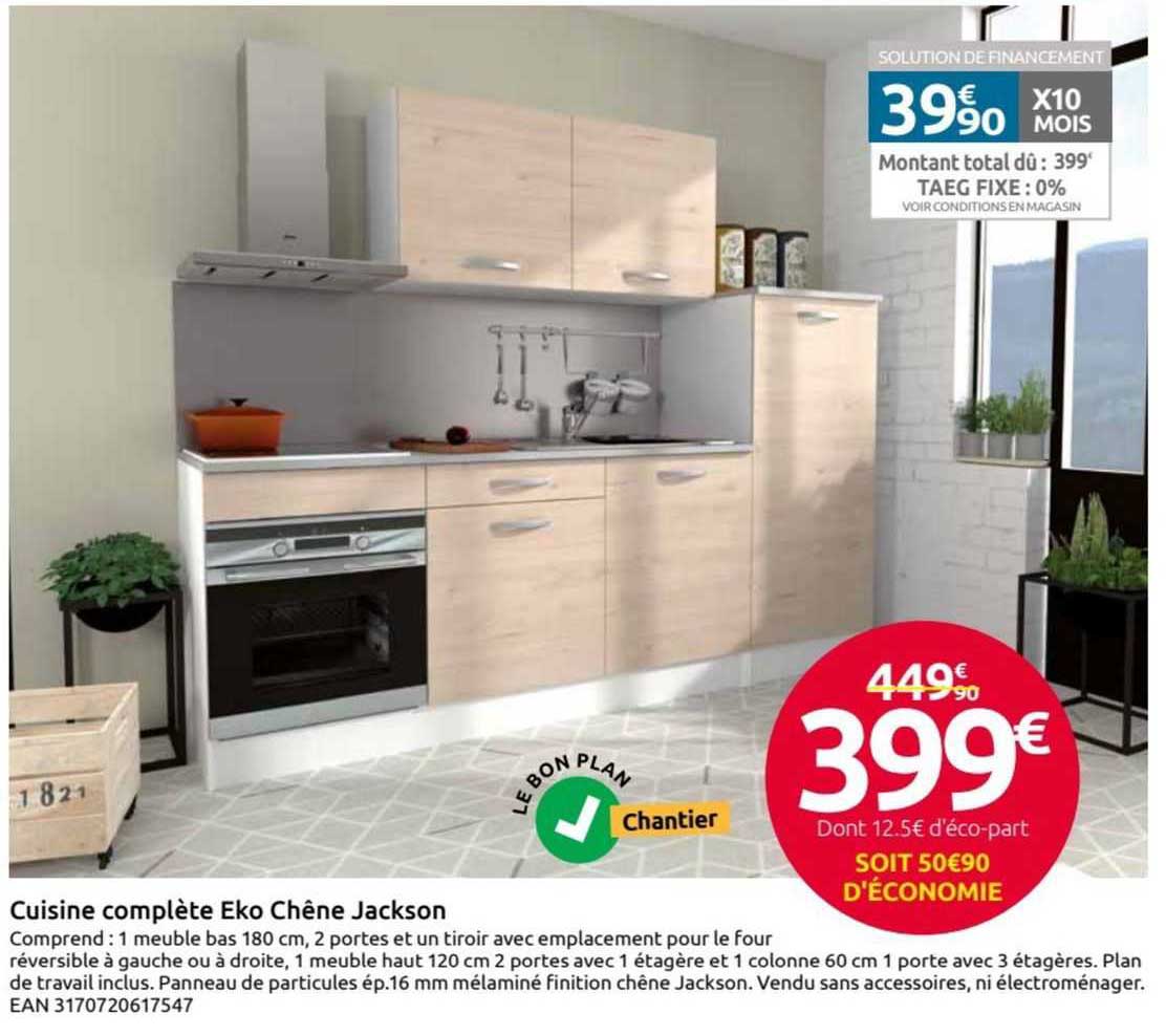 cuisine complète eko chêne jackson