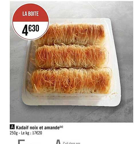 Kadaif Noix Et Amande