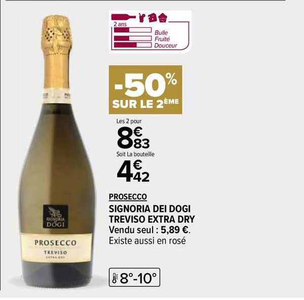 prosecco signoria dei dogi treviso extra dry